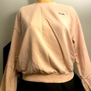 Light pink sweater by Divided H&M. Size L